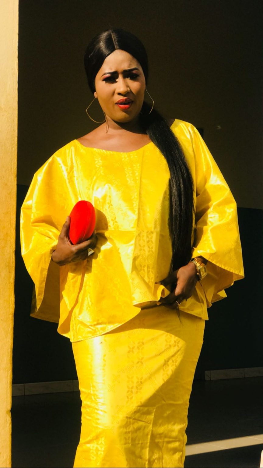 PHOTOS Admirez le sagnsé de l’actrice Ndèye Ndiaye au mariage de Bébé Sy