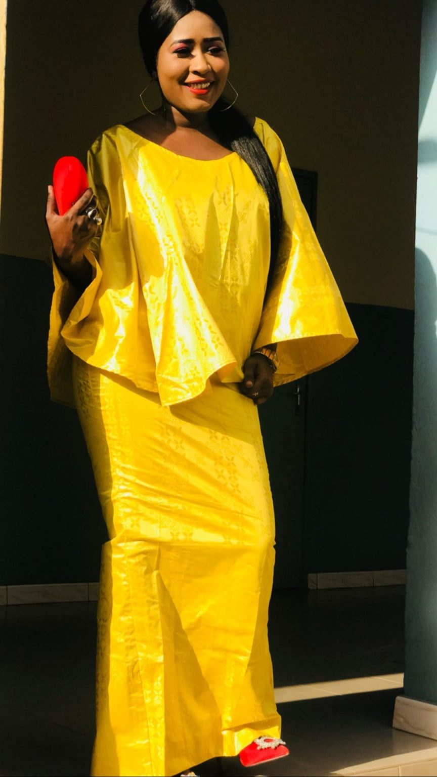 PHOTOS - Admirez le sagnsé de l’actrice Ndèye Ndiaye au mariage de Bébé Sy