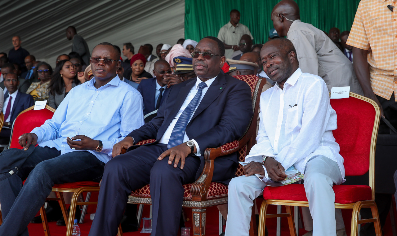 Pose de la Première pierre du Stade du Sénégal 🇸🇳📸⚽️