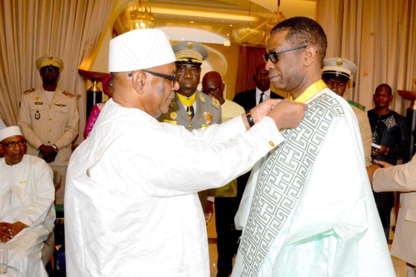Mali : Youssou Ndour fait Commandeur de l’Ordre national par le président Ibrahim Boubacar Keita