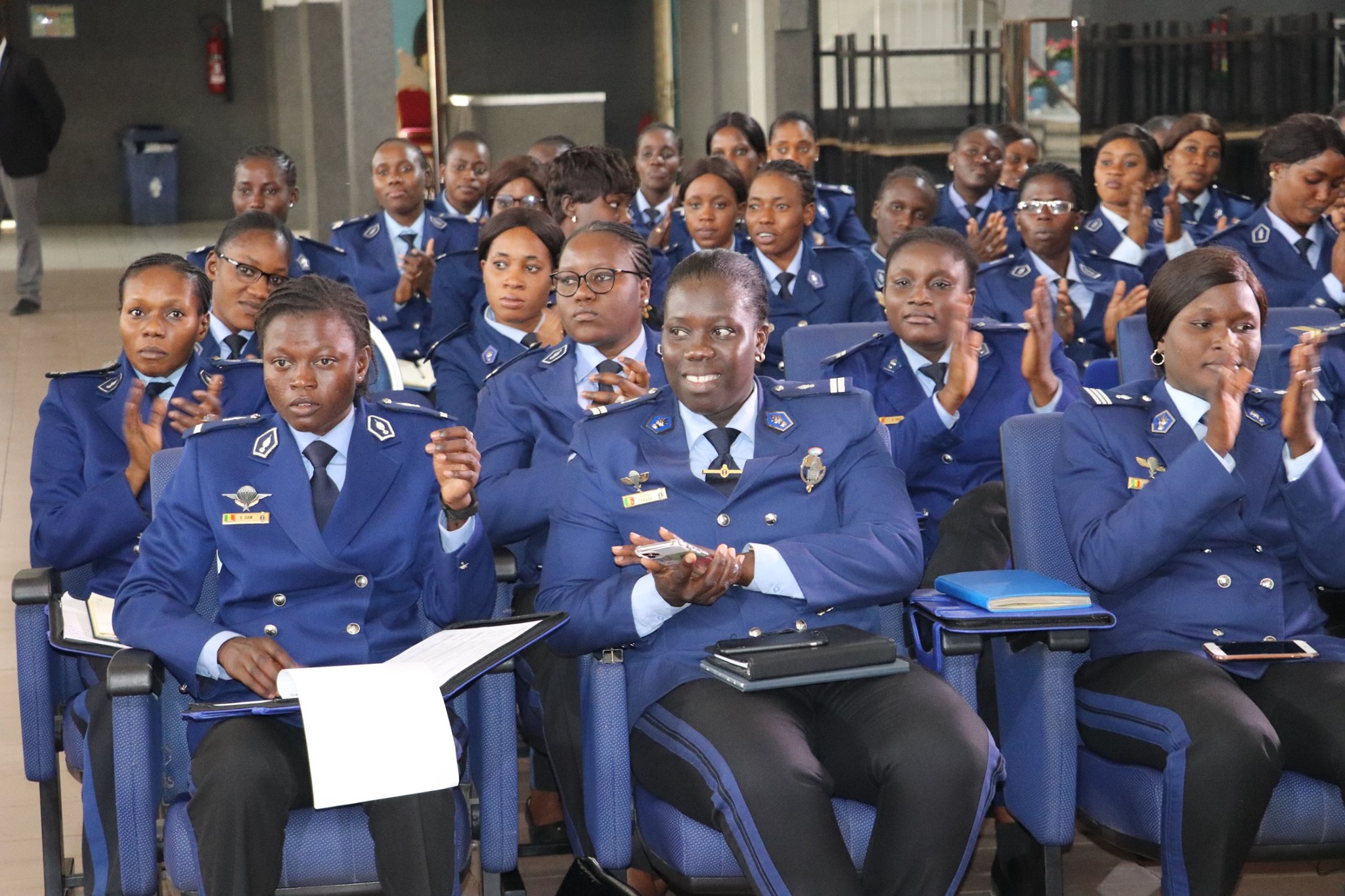 PHOTOS - Distinction: Amy Sarr Fall honorée par les femmes gendarmes