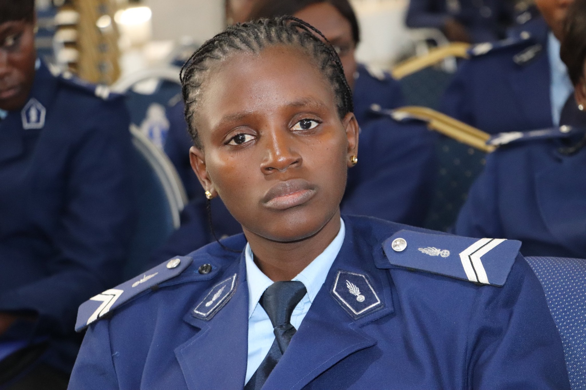 PHOTOS - Distinction: Amy Sarr Fall honorée par les femmes gendarmes