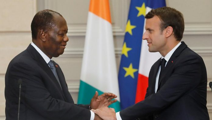 Macron félicite Ouattara, « homme de parole et homme d’État »