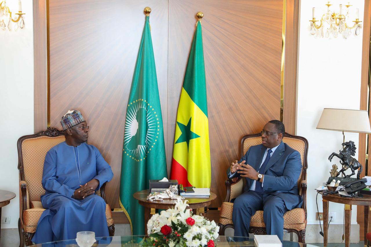 (PHOTOS): Souleymane Ndéné Ndiaye, ancien Premier ministre, reçu en audience par le président de la République Macky Sall