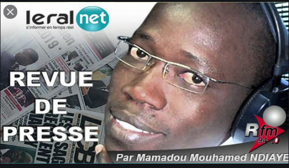 Revue De Presse RFM du Lundi 30 Mars avec Mamadou Mouhamed Ndiaye