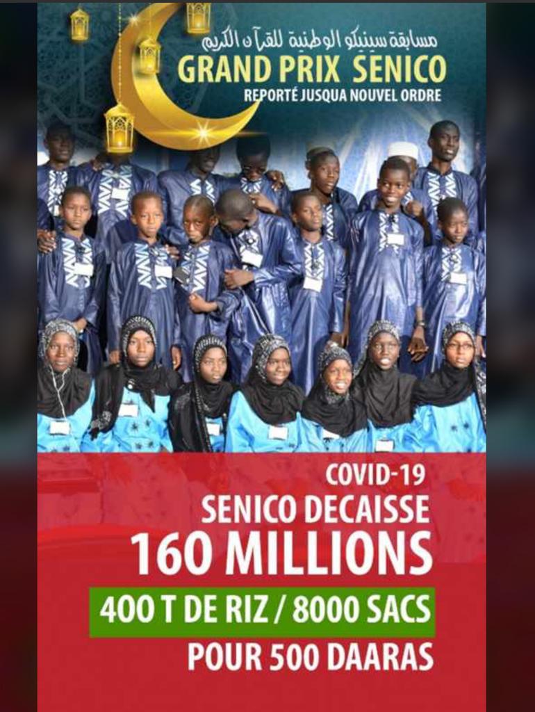 Abdoulaye Dia de Senico offre 8000 sacs de riz à 500 Daaras et décaisse 160 millions en liquide (Vidéo)