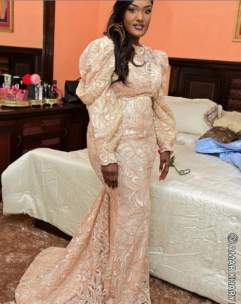 Sagnsé de la semaine: Admirez cette belle « Jongama », la fille de Ass Ndao, toute ravissante le jour de son mariage