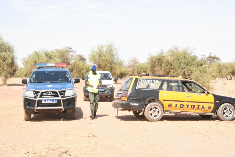 Covid-19:  La Gendarmerie fait respecter les mesures prises par les autorités