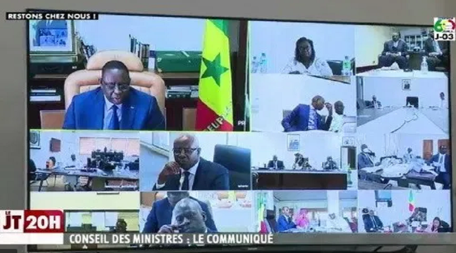 COMMUNIQUE DU CONSEIL DES MINISTRES DU MERCREDI 15 AVRIL 2020