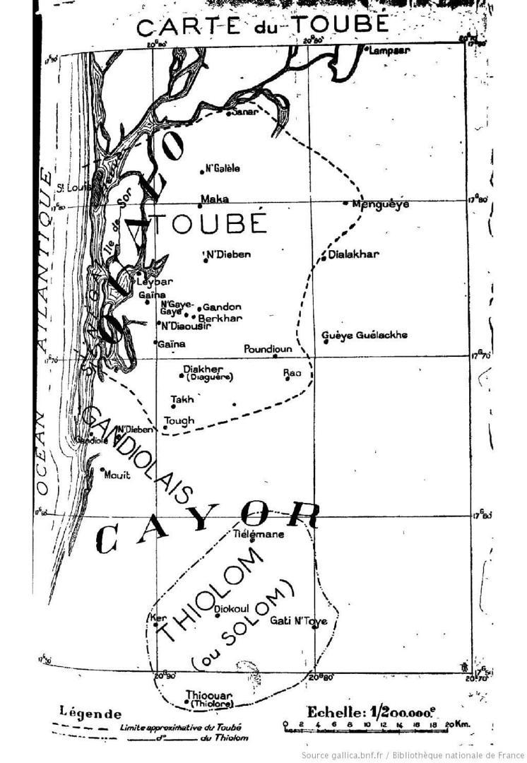 Etudes sur le Toubé de Robert Rousseau- D’après les « Papiers de Rawane Boye »: Histoire et peuplement de l'actuelle ville de St-Louis