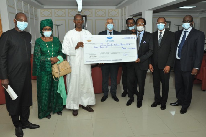 Force Covid-19 : Baba Diao Itoc contribue pour 200 millions FCFA