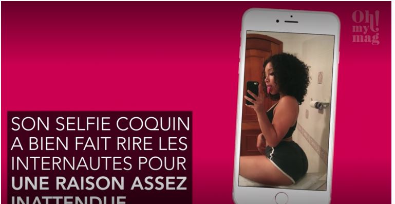 En postant un selfie coquin, elle ne s'attendait pas à faire le buzz avec un petit détail surprenant