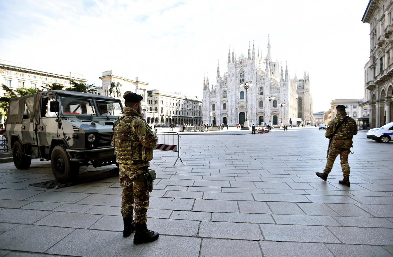 Violation du confinement en Italie: Un Sénégalais déguisé en militaire se fait arrêter