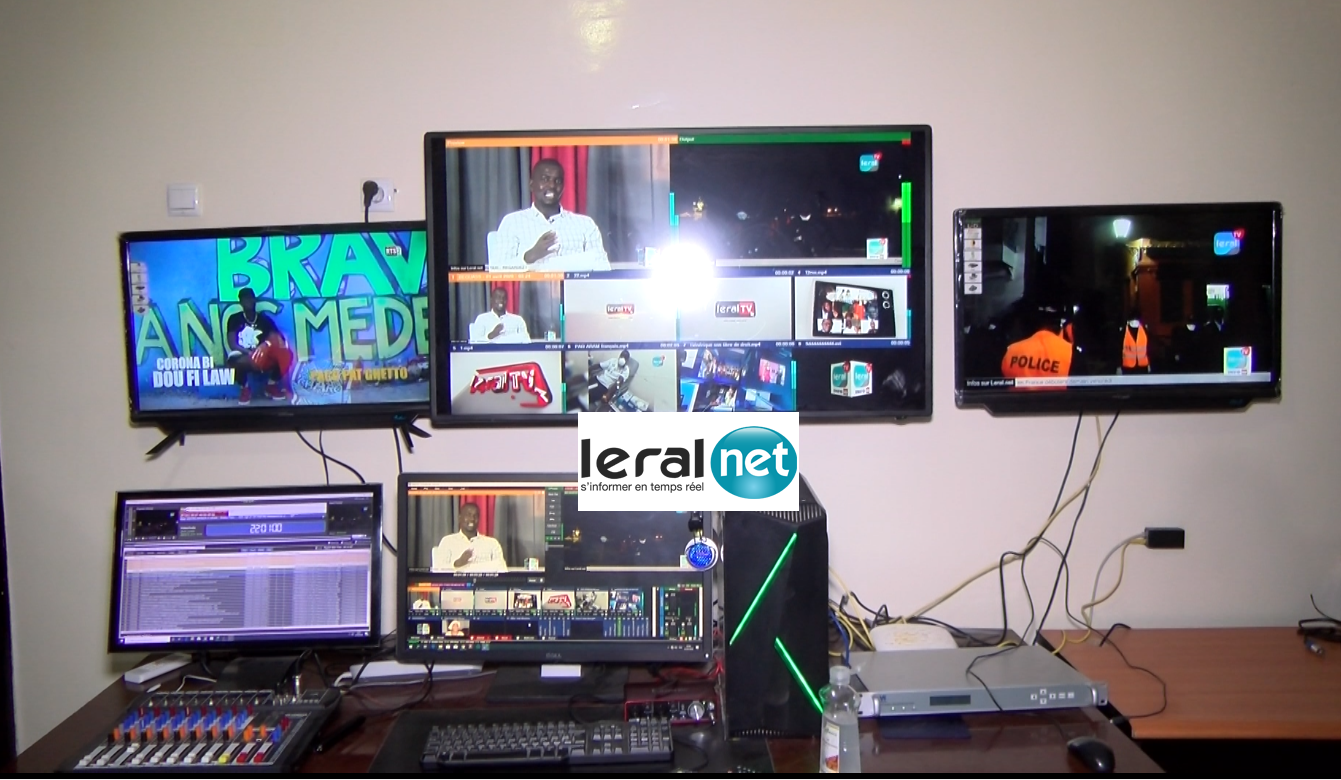 VIDEO + PHOTOS: Le Ministre de la Communication rend visite à LERAL NET / LERAL TV