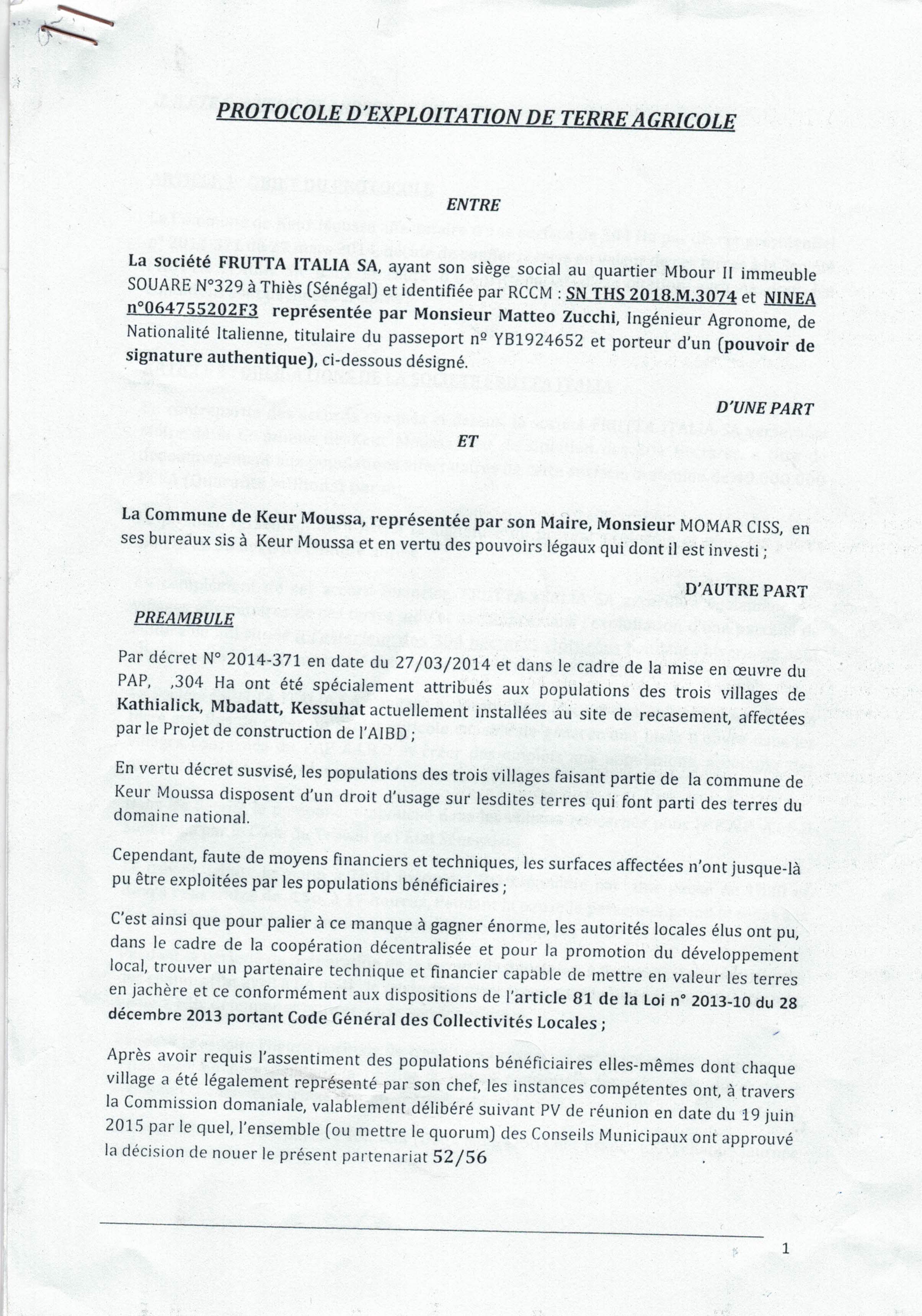 Scandale foncier à Keur Moussa / Les impactés de l’AIBD dépossédés de leurs terres: Le Maire Momar Ciss accusé d’occuper la centralité du litige