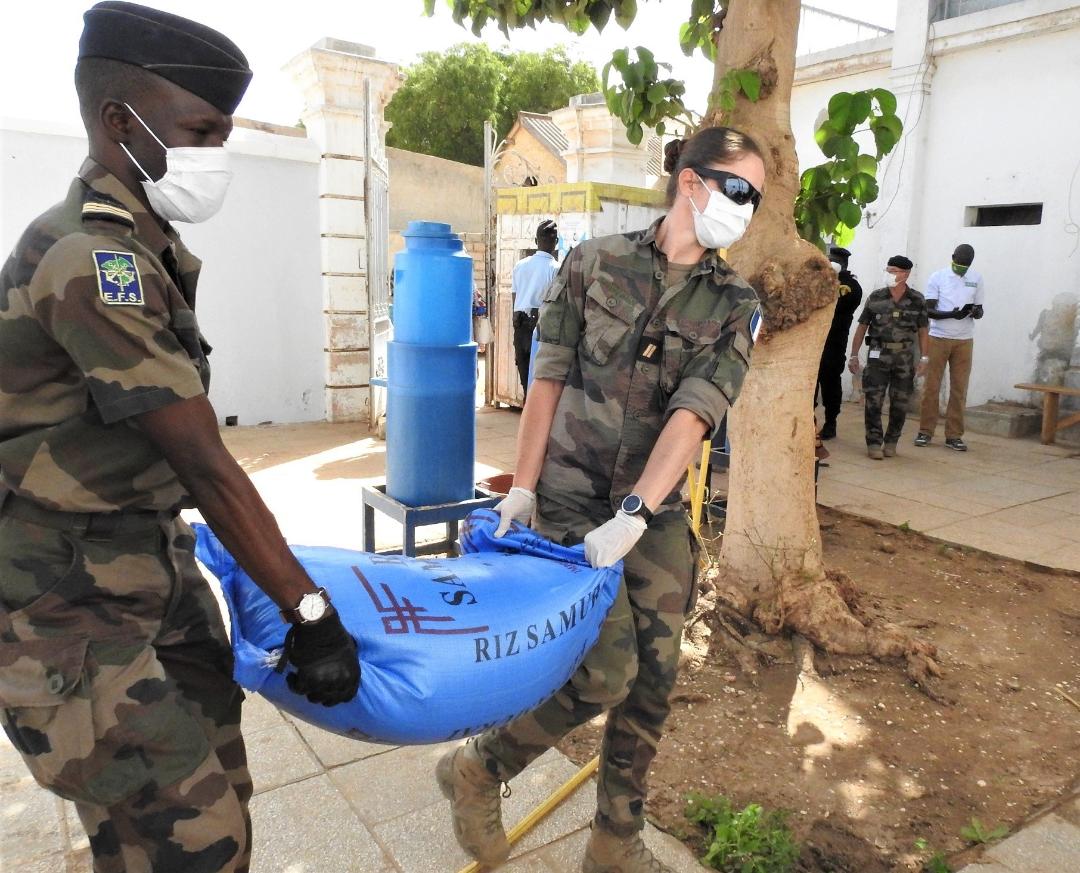 Covid-19 / Rufisque : Les Eléments français au secours des structures de santé (VIDEOS + PHOTOS )