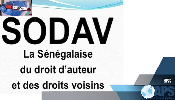Covid-19: La Sodav alloue 120 millions FCfa pour accompagner les artistes