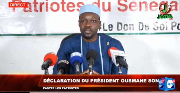 « En allant au Palais, on ne s’attendait à rien de sérieux » dixit Ousmane Sonko