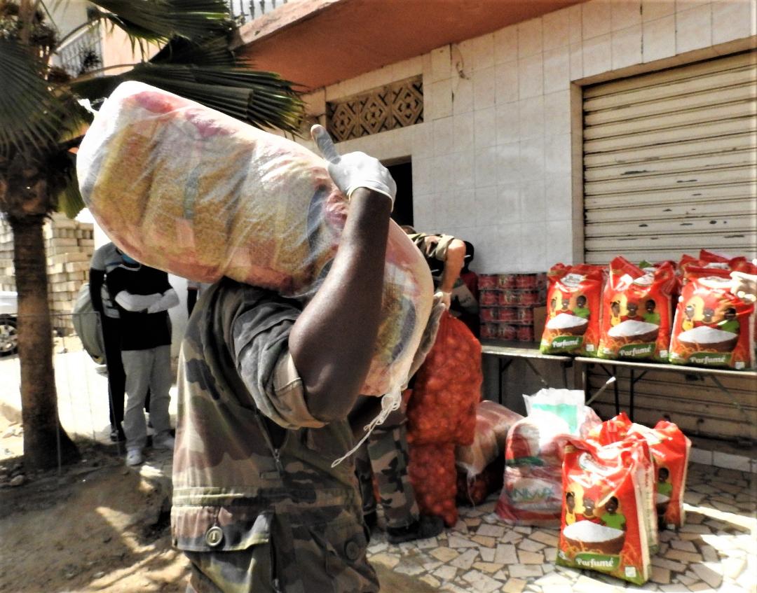 Riposte contre le Covid-19 / Pour un nouveau don au profit des enfants de « Unies Vers’Elle »: Les Eléments français au Sénégal reviennent à Pikine