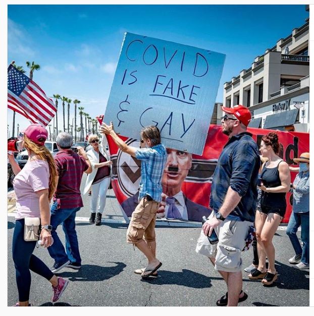 Le message homophobe d’une manifestation aux États-Unis suscite l’indignation