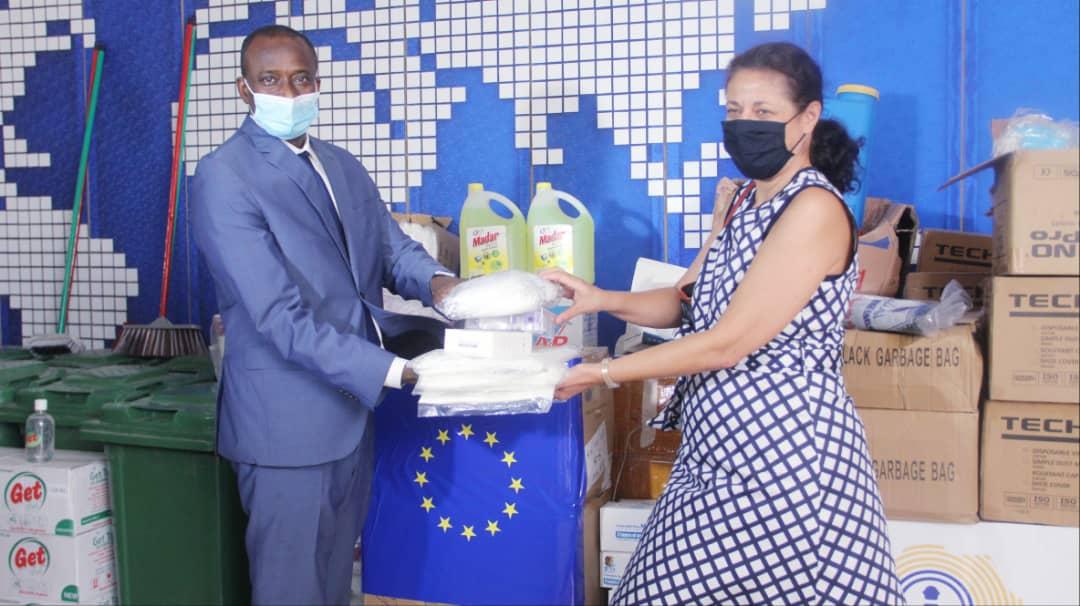 Riposte contre la Covid-19: Le Port Autonome de Dakar reçoit du matériel sanitaire d'une valeur de 26 millions de l’Union Européenne