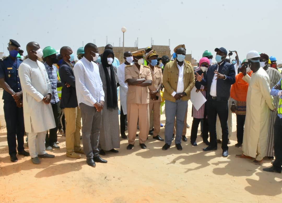 URBANISME: Abdou Karim Fofana visite des logements sociaux de Thiès(Photos)