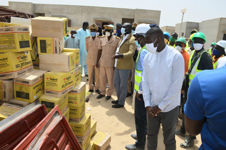 URBANISME: Abdou Karim Fofana visite des logements sociaux de Thiès(Photos)