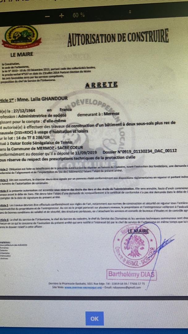 Conflit sur le littoral : Barthélémy Dias accusé de jouer un jeu de dupes...( Liste d'autorisations signée )