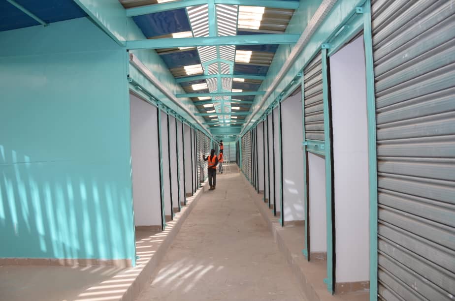 URBANISME: Visite du Ministre Abdou Karim Fofana au site de recasement du marché Sandaga (Photos)
