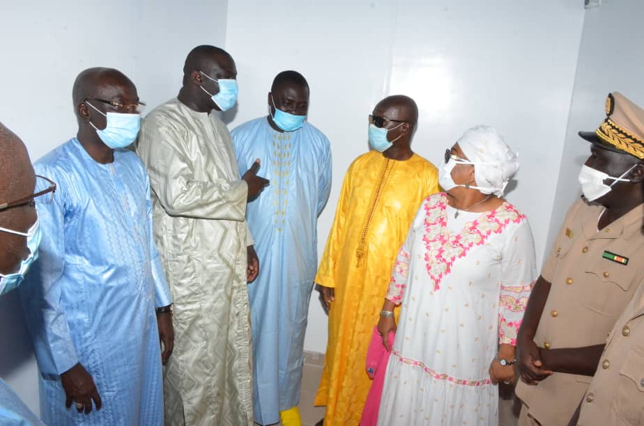 URBANISME: Visite du Ministre Abdou Karim Fofana au site de recasement du marché Sandaga (Photos)