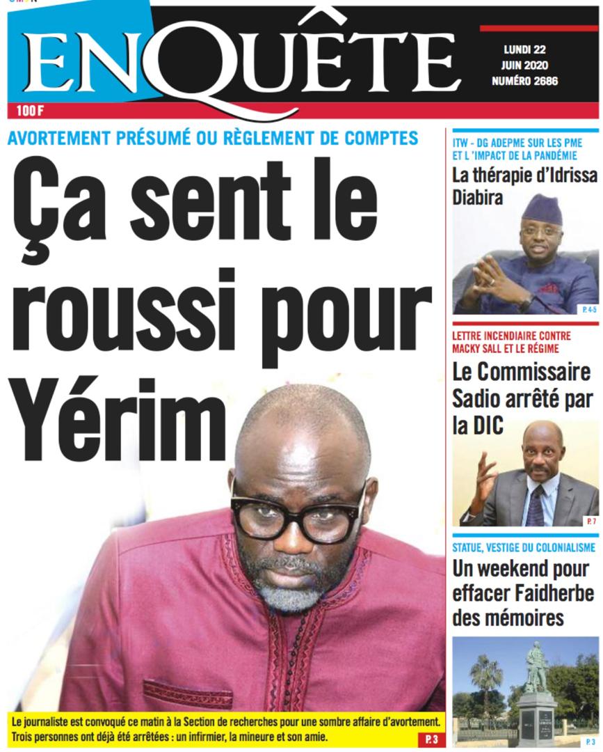 Cité dans une affaire d'avortement, Cheikh Yérim risque gros