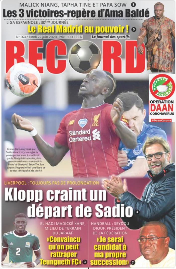 Premier League: Sadio Mané n'a pas prolongé, Liverpool veut l'échanger avec Mbappé plus 220 millions d'euros