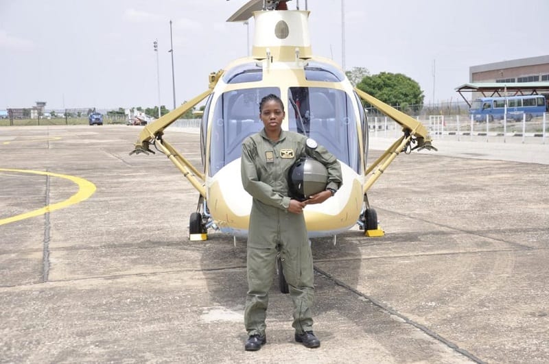 Nigeria: la première femme pilote d’hélicoptère de combat est morte
