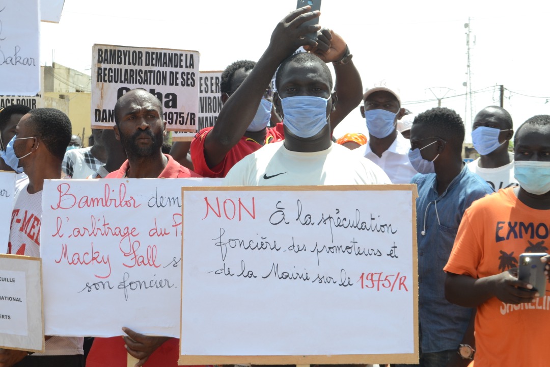 Bambilor dans la rue: Les populations dénoncent "une gestion médiocre" de Ndiagne Diop, maire de ladite commune