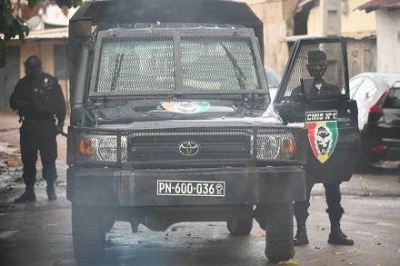 Manifestation prévue ce lundi en Guinée: un impressionnant dispositif sécuritaire devant son domicile pour coincer Cellou Dalein Diallo