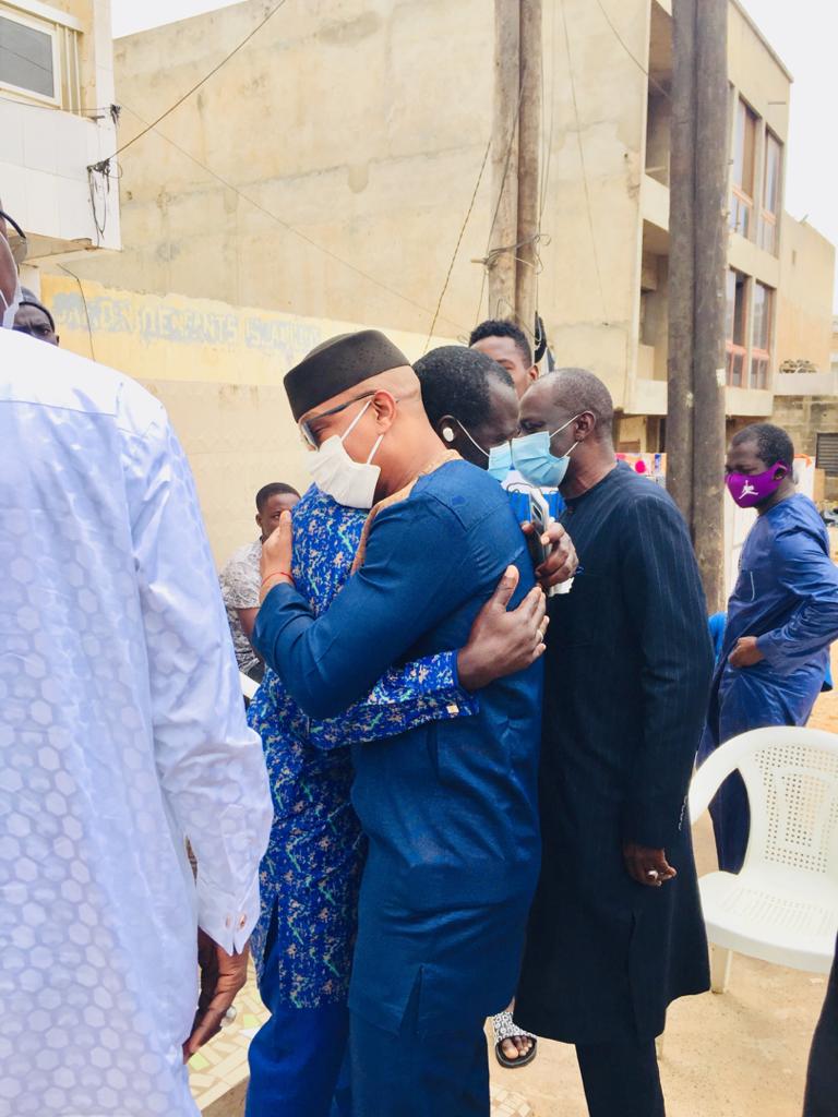 Condoléances: Matar Bâ, Cheikh Seck et El Hadji O. Diouf chez Moussa Ndiaye