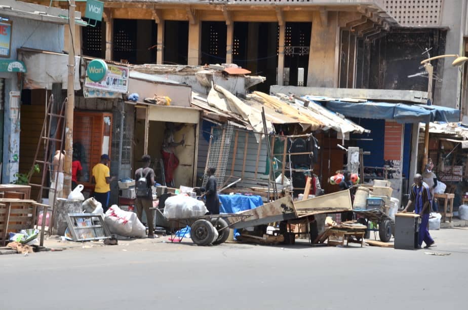 Démolition d’une partie du marché Sandaga: 325 commerçants sur les 383 comptabilisés, vont rejoindre le site de recasement 