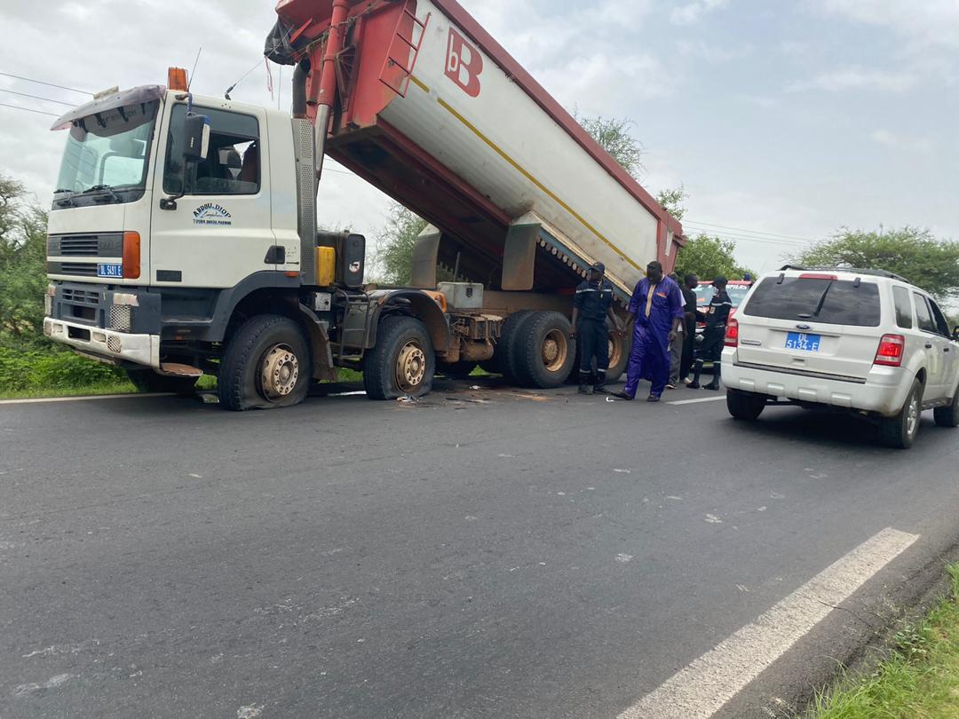 Accident mortel sur la route nationale N°2, à 30 km de Touba