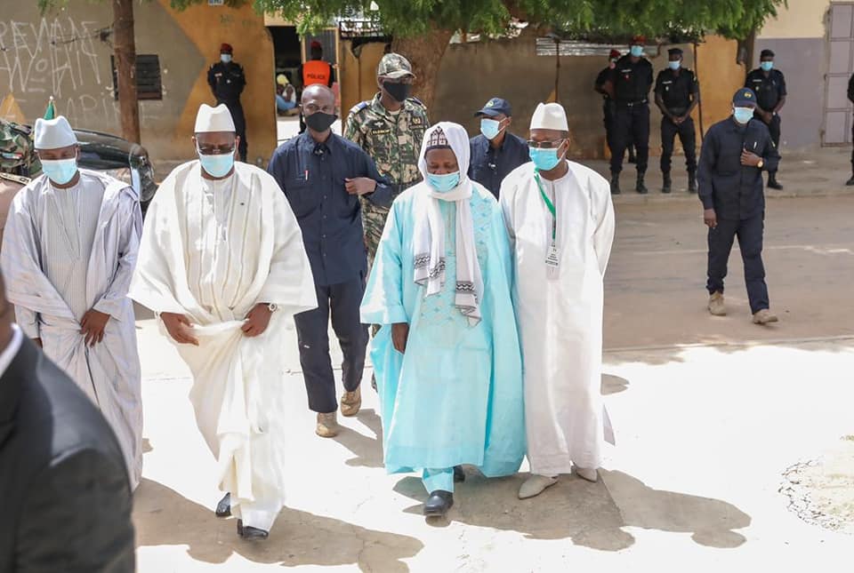 Macky Sall:"Médina Baye est un lieu où le drapeau de l'islam flotte très haut"