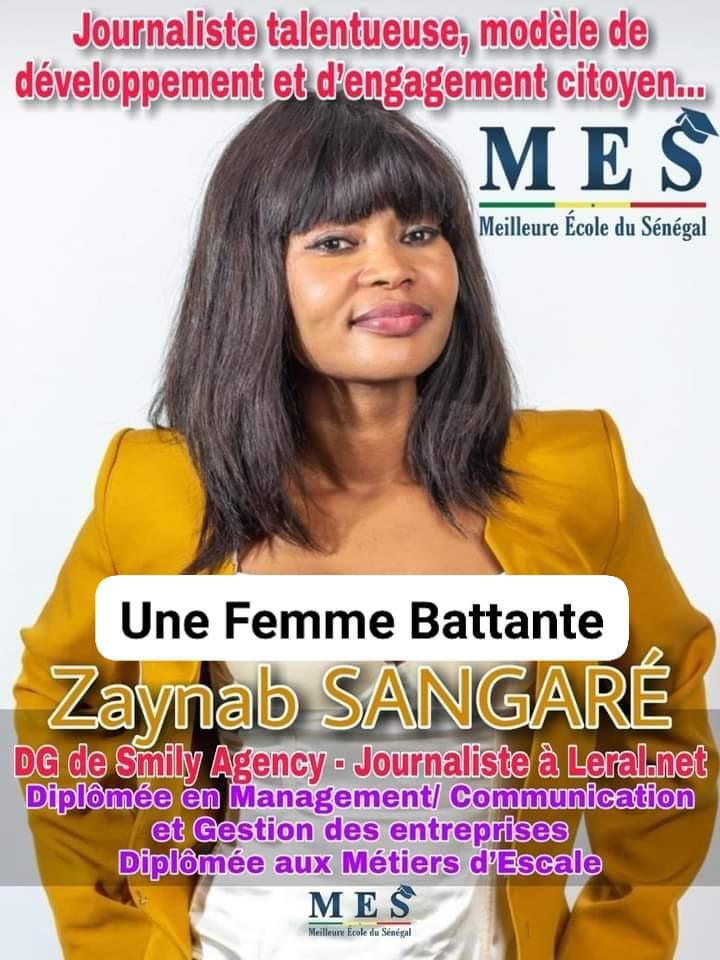 PORTRAIT D'UNE FEMME BATTANTE: Zaynab Sangaré, DG de Smily Agency, passionnée de nouvelles découvertes, de créativité et d’innovation
