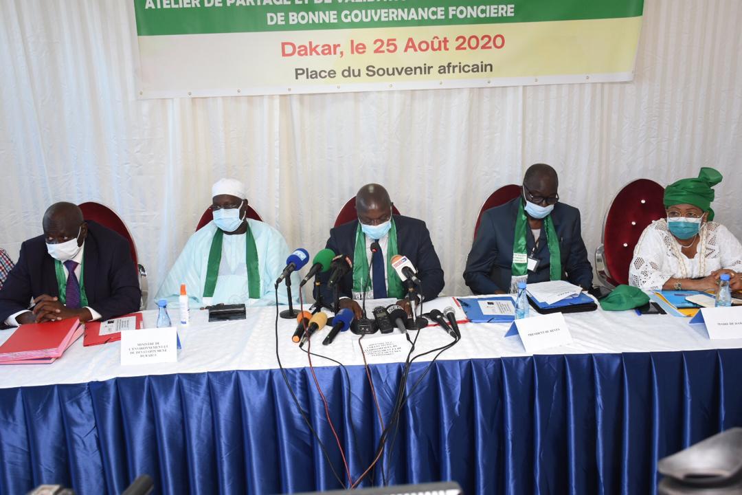 Atelier de Sensibilisation sur la gestion foncière et des ressources naturelles à Dakar