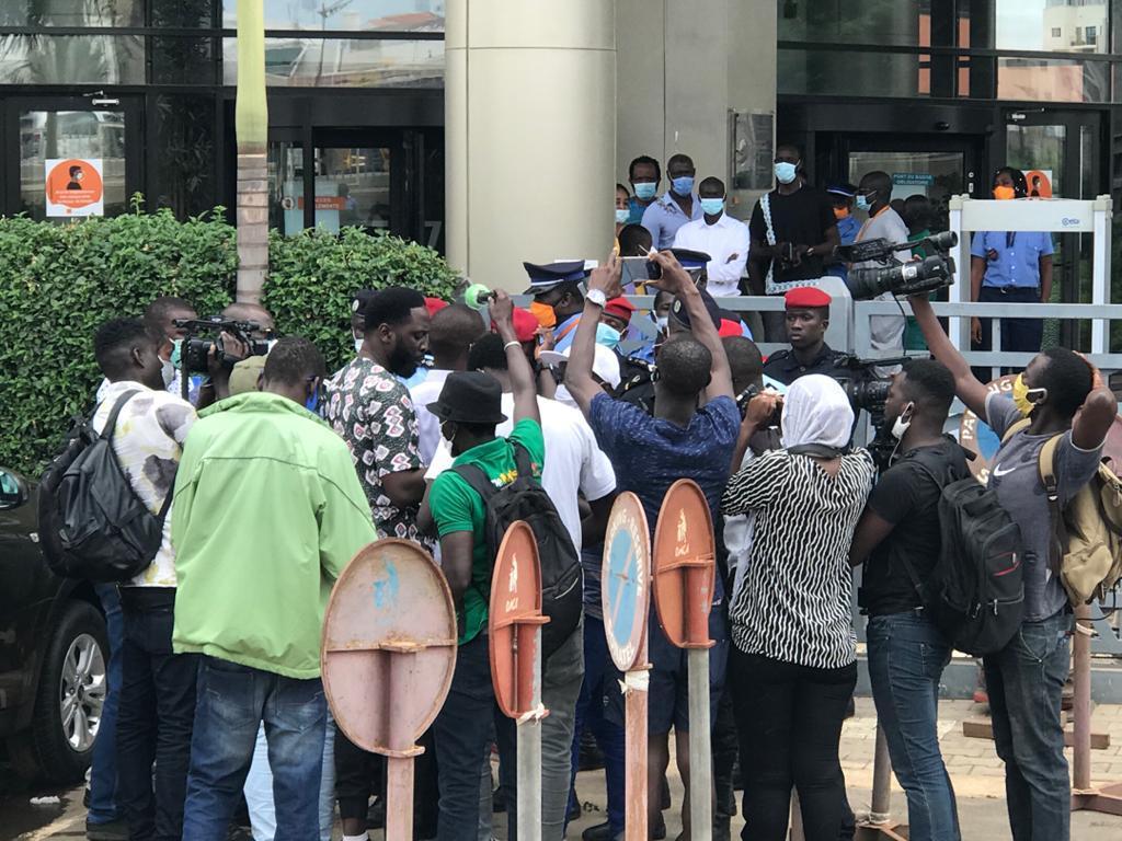 Dépôt d'une lettre de protestation: Aliou Sané, Kilifeu et Cie libérés