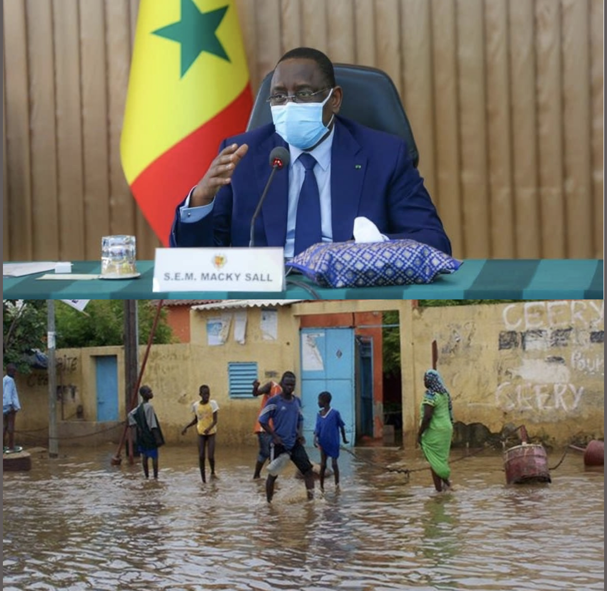 Gestion des inondations: Macky Sall laisse éclater sa colère en Conseil des ministres