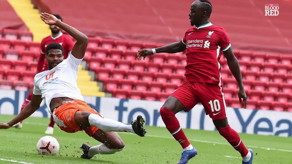 Liverpool Leeds United Sadio Mane Titulaire