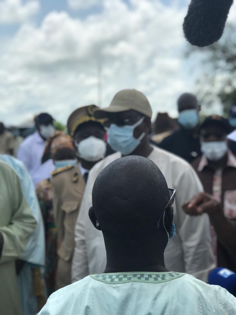 VIDEO+PHOTOS/ Visite économique: Le Président Macky Sall sur les routes du Nioro en direction des champs