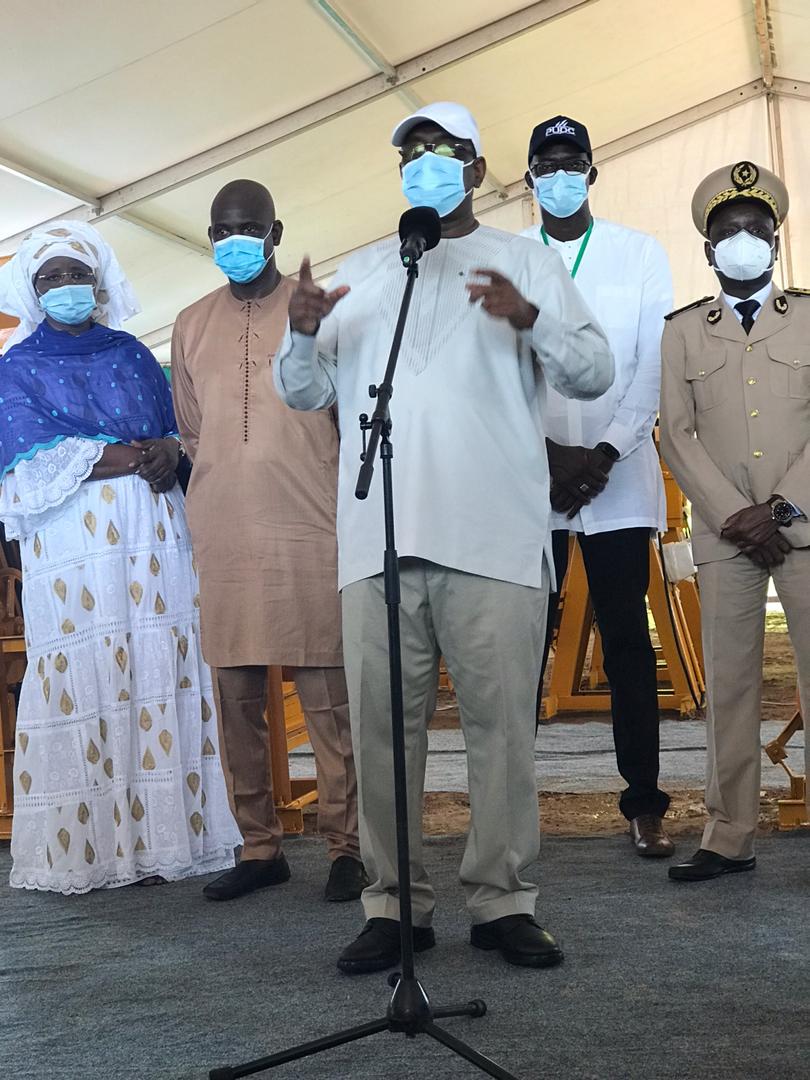 PHOTOS: Le président de la République Macky Sall à Kaolack