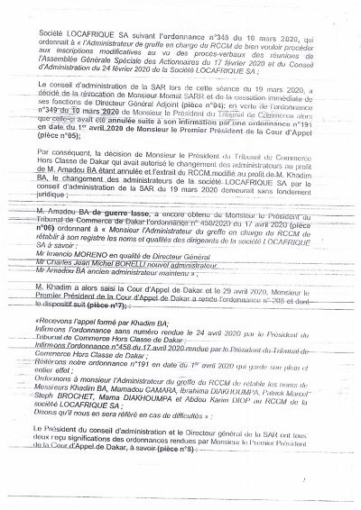 Conseil de la SAR bloqué par la sécurité rapprochée de Khadim Bâ: les contours d’un coup d'état avorté à la SAR