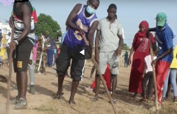 Préparatifs du Gamou au Champ de Courses: Les Moustarchidines entament leurs premiers coups de balai