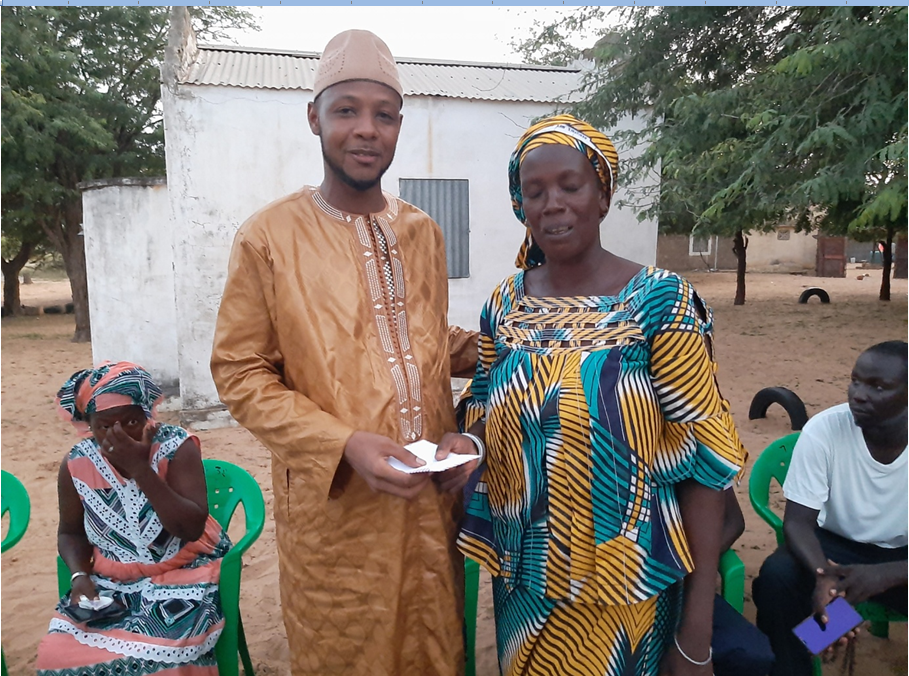 Relance économique: Ousmane Sakal Dieng offre plus de 2 millions aux femmes et aux jeunes de la commune de Sakal, dans le département de Louga