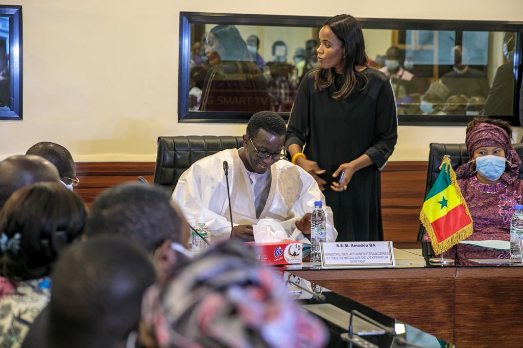 Passation de service entre Amadou Bâ et Aïssata Tall Sall: Les images !
